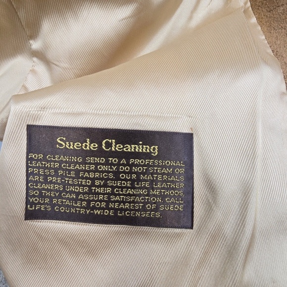 Vintage 70’s Robert Lewis Suede Leather Blazer 40L - Picture 13 of 13